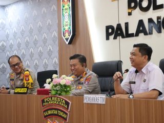 Kapolresta Palangka Raya Pimpin Pelaksanaan Audit Kinerja Tahap I Itwasda Polda Kalteng