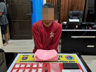 Satresnarkoba Polresta Palangka Raya Tangkap Pengedar Narkotika, Amankan Shabu dan Ekstasi Siap Edar