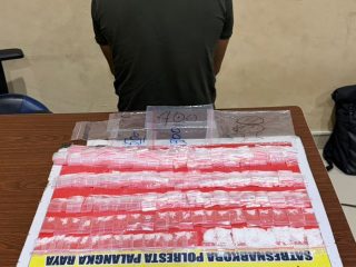 Pengungkapan Kasus Narkotika, Polisi Sita 481 Paket Sabu di Palangka Raya