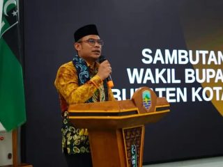 "Wakil Bupati Kotabaru Syairi Mukhlis hadiri Pelantikan Pengurus HMI cabang Kotabaru - Tanah Bumbu Periode 2025 - 2026"