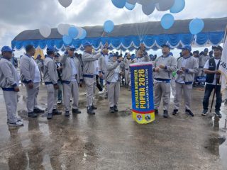 Ketua DPRD Kotabaru Hadiri Pelepasan Kontingen POPDA 2026 Kalsel