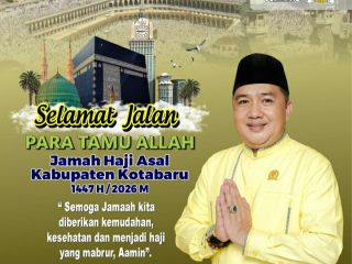 Wakil Ketua DPRD Kotabaru Chairil Anwar Doakan Jamaah Haji Kotabaru Menjadi Haji Mabrur