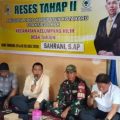 Reses Tahap II, Anggota DPRD Kotabaru Sahrani Serap Aspirasi Warga Desa Tarjun