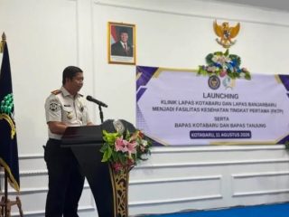Klinik Lapas Kotabaru Resmi Jadi FKTP, Layanan Kesehatan Warga Binaan Naik Kelas
