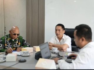 Ingin Pelabuhan Baru Segera Berdiri, Bupati Rusli Minta Jalan Kawasan Cagar Alam Dibuka